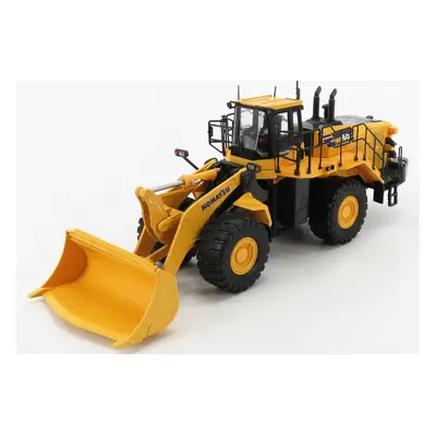 Universal hobbies Komatsu Wa600 Ruspa Gommata - Scraper Tractor 1:50 Žlutá Černá