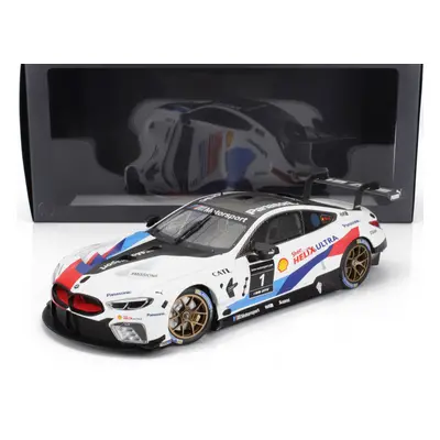 Minichamps BMW 8-series M8 Gte Team Bmw Motorsport Mission 8 N 1 Racing 2019 1:18 Bílá Modrá Čer