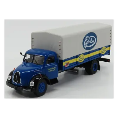 Edicola Magirus Deutz S6500 Truck Edeka Telonato 1956 - Without Card Box 1:43 Modrá Žlutá Šedá