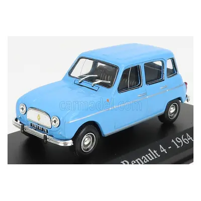 Edicola Renault R4 1964 - Con Vetrina - With Showcase 1:43 Světle Modrá