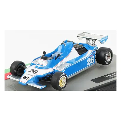 Edicola Ligier F1 Js11 N 26 Season 1979 Jacques Laffite 1:43 Světle Modrá Bílá