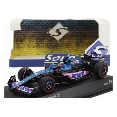 Solido Alpine F1 A523 Team Bwt Alpine N 31 3rd Monaco Gp 2023 Esteban Ocon 1:43 Modrá Růžová