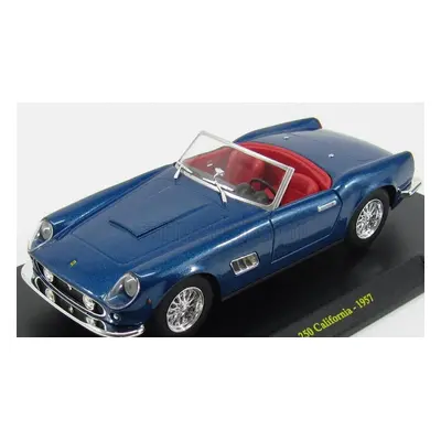 Edicola Ferrari 250 California Spider 1957 - Con Vetrina - With Showcase 1:24 Blue Met