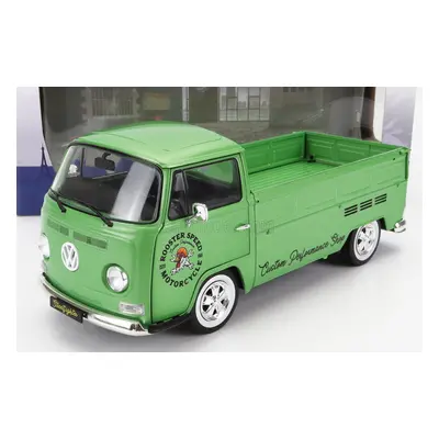 Solido Volkswagen T2 Pick-up Rooster Speed Motorcycle Custom 1968 1:18 Zelená