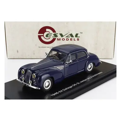 Esval model Delage D6-3l Autobineau Sedan Closed Roof 1948 1:43 Blue