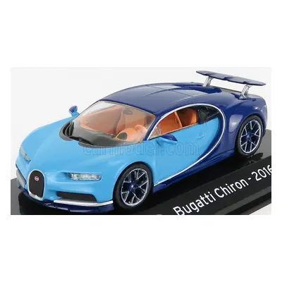 Edicola Bugatti Chiron Le Patron 2016 - Con Vetrina - With Showcase 1:43 2 Tóny Modré