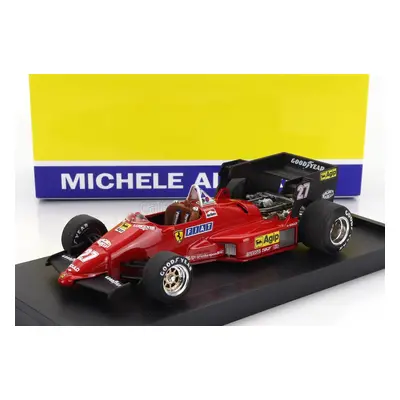 Brumm Ferrari F1 126c4 N 27 Winner Belgium Gp 1984 Michele Alboreto 1:43 Červená Černá