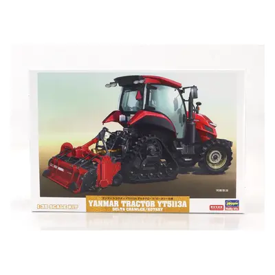 Hasegawa Yanmar Yt5113a Cingolato Tractor Delta Crawler Rotary Trailer 2020 1:35 /