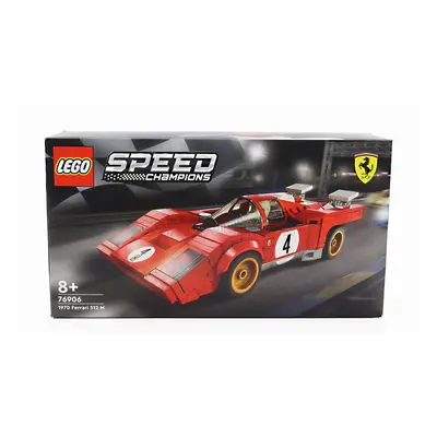 Lego Ferrari Lego Speed Champion - 512m N 4 Racing 1970 - 291 Pezzi - 291 Pieces Red