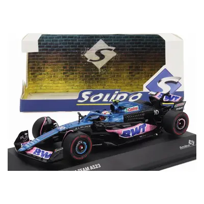 Solido Alpine F1 A523 Team Bwt Alpine N 10 3rd Dutch Gp 2023 Pierre Gasly 1:43 Modrá Růžová