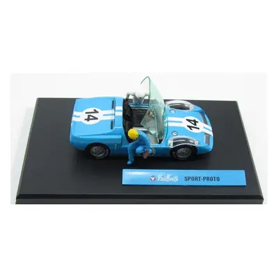 Edicola Vaillant Sport Proto N 14 Spider - With Figures 1:43 Světle Modrá Bílá