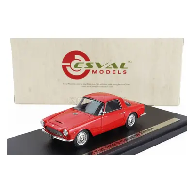 Esval model Fiat 1500 S Coupe By Fissore 1960 1:43 Red