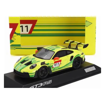 Spark-model Porsche 911 992 Gt3 Rs N 911 Coupe 2023 1:43 Žlutá Zelená