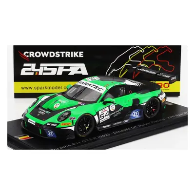 Spark-model Porsche 911 992 Gt3 R Team Huber Racing N 54 24h Spa 2023 A.guven - S.muller - C.eng