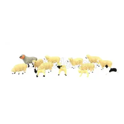 Britains Accessories Pecore - Sheeps Set Figure 1:32 Whie