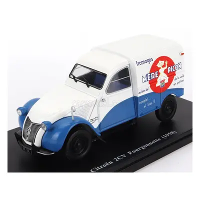 Edicola Citroen 2cv Van Fourgonette Mere Picon 1958 - Without Card Box - Senza Scatola 1:24 Bílá