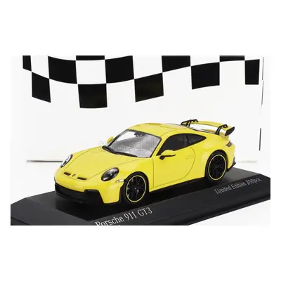 Minichamps Porsche 911 992 Gt3 Coupe 2020 - Black Rims 1:43 Žlutá