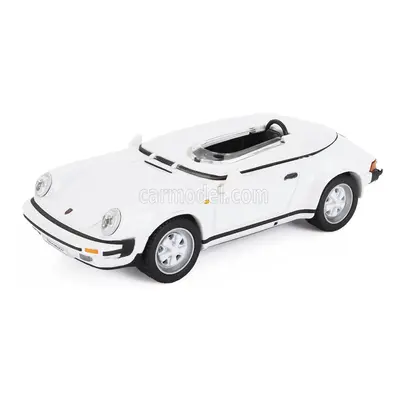 Edicola Porsche 911 Carrera Speedster 1987 1:43 Bílá