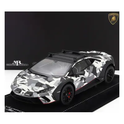 Mr-models Lamborghini Huracan Sterrato 2022 - Con Vetrina - With Showcase 1:18 Neve - Sněhová Ka