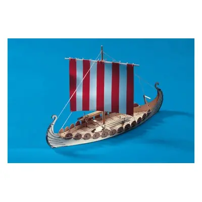 Mini Oseberg vikinská loď 1:50