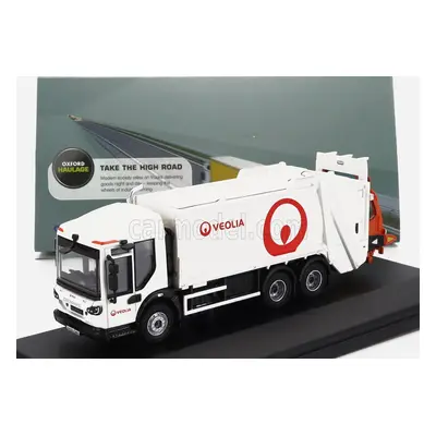 Oxford-models Dennis Eagle Truck Olympus Veolia Raccolta Rifiuti Urbani 3-assi 2020 1:76 Bílá