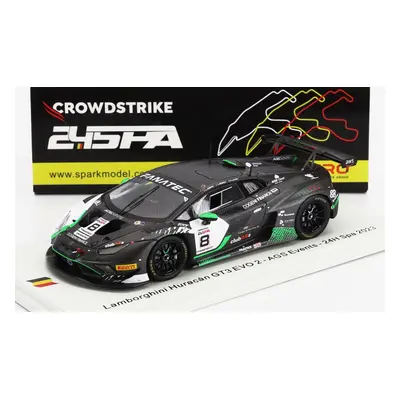 Spark-model Lamborghini Huracan Gt3 Evo 2 Team Ags Events N 8 24h Spa 2023 L.gorini - A.borga - 