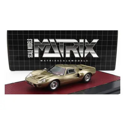 Matrix scale models Ford usa Gt40 Mkiii 1967 1:43 Gold Met