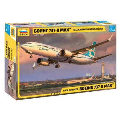 Zvezda Boeing 737-8 MAX (1:144)