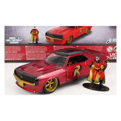 Jada Chevrolet Camaro Coupe With Robin Figure 1969 1:32 Red