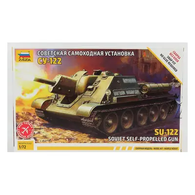 Zvezda Uztm Su-122 Military Tank 1944 1:72 /