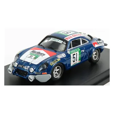 Trofeu Renault Alpine A110 Rally Bandama 1977 M.le Gall - Y. Le Gall 1:43 Blue Met