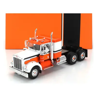 Ixo-models Kenworth W925 Tractor Truck 3-assi 1970 1:43 Oranžová Bílá