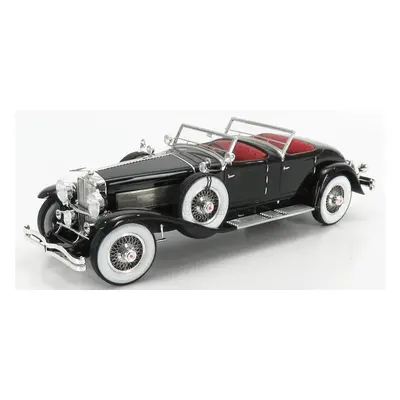 Matrix scale models Duesenberg Sj 2608 Torpedo Pheaton Walker Cabriolet Open 1930 1:18 Black