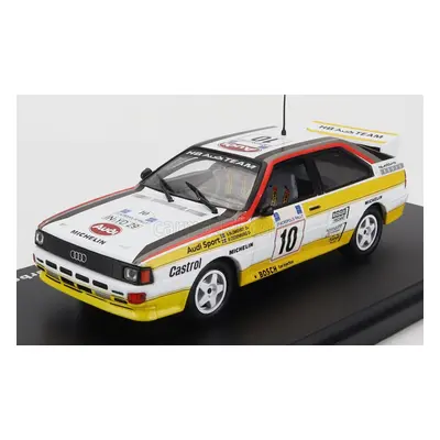 Edicola Audi Quattro N 10 Winner Rally Acropolis 1984 S.Blomqvist - B.Cederberg 1:43