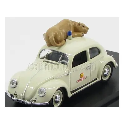 Rio-models Volkswagen Beetle Shell Cranevelt Zoo Di Arnhem Holland 1965 - With Lion 1:43 Světle 