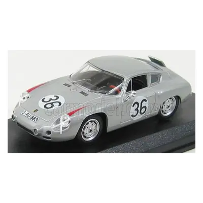 Best-model Porsche 1600gs Abarth N 36 Le Mans 1961 Linge - Pon 1:43 Silver