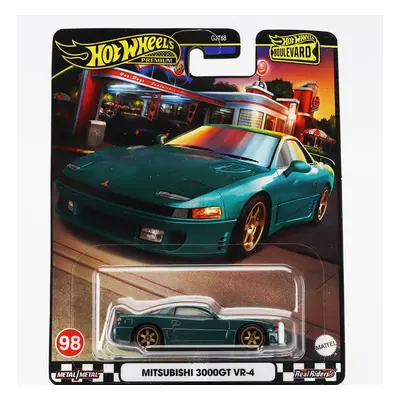 Mattel hot wheels Mitsubishi 3000gt Vr-4 Coupe 1991 1:64 Zelená