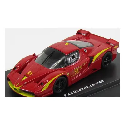 Edicola Ferrari Fxx Evoluzione N 31 Racing 2007 1:43 Červená Žlutá