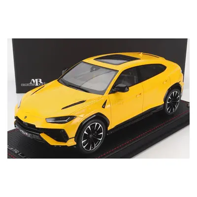 Mr-models Lamborghini Urus S 2022 - Con Vetrina - With Showcase 1:18 Giallo Auge - Žlutá