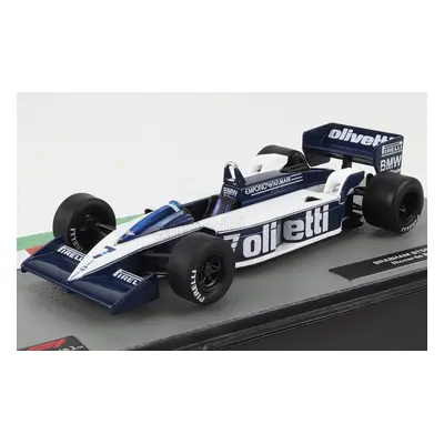 Edicola Brabham F1 Bt55 Bmw N 7 Season 1986 Riccardo Patrese 1:43 Bílá Modrá