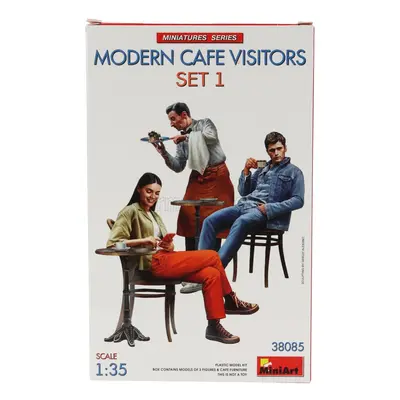 Miniart Accessories Modern Cafe Paris 2000s - Set1 1:35 /