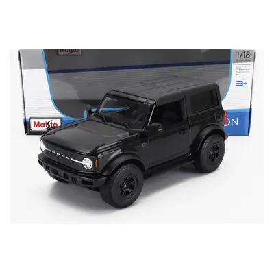 Maisto Ford usa Bronco Wildtrack 2021 1:18 Matt Black