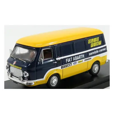 Rio-models Fiat 238 Van Assistenza Olio Fiat Abarth 1976 1:43 Modrá Žlutá