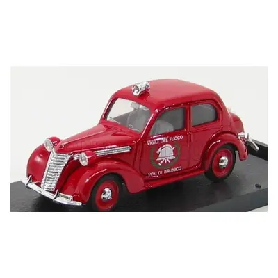 Brumm Fiat 1100 E Vigili Del Fuoco Di Brunico 1947 - Fire Engine 1:43 Red