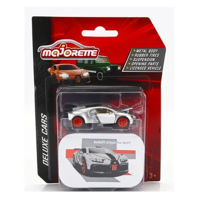 Majorette Bugatti Chiron Pur Sport N 16 2018 1:64 Silver