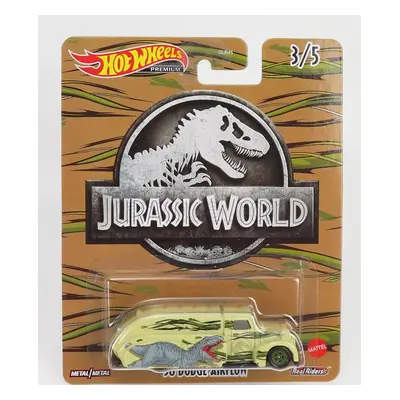 Mattel hot wheels Dodge Aiflow - Jurassic World 1:64 Krémově Šedá