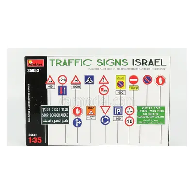 Miniart Accessories Segnali Stradali - Traffic Signs Israel 1:35 /