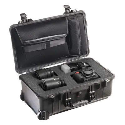 Peli™ Case 1510 LFC, s pěnou + LOC organizérem, černý