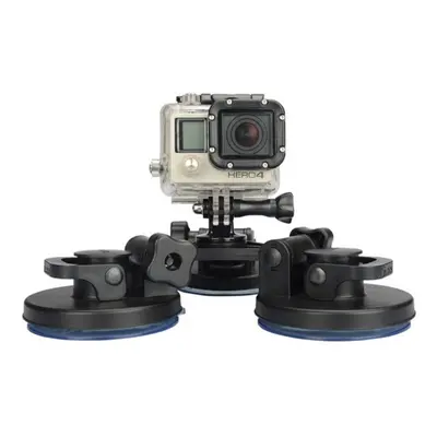 Trojitý přísavný držák pro kamery GoPro kamery