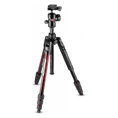 Manfrotto MKBFRTA4RD-BH Set stativu BeFree Advanced s kulovou hlavou (červený)